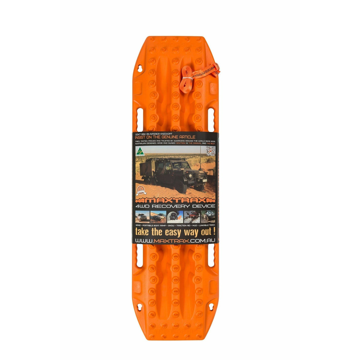 MAXTRAX MKII Signature Orange Recovery Boards
