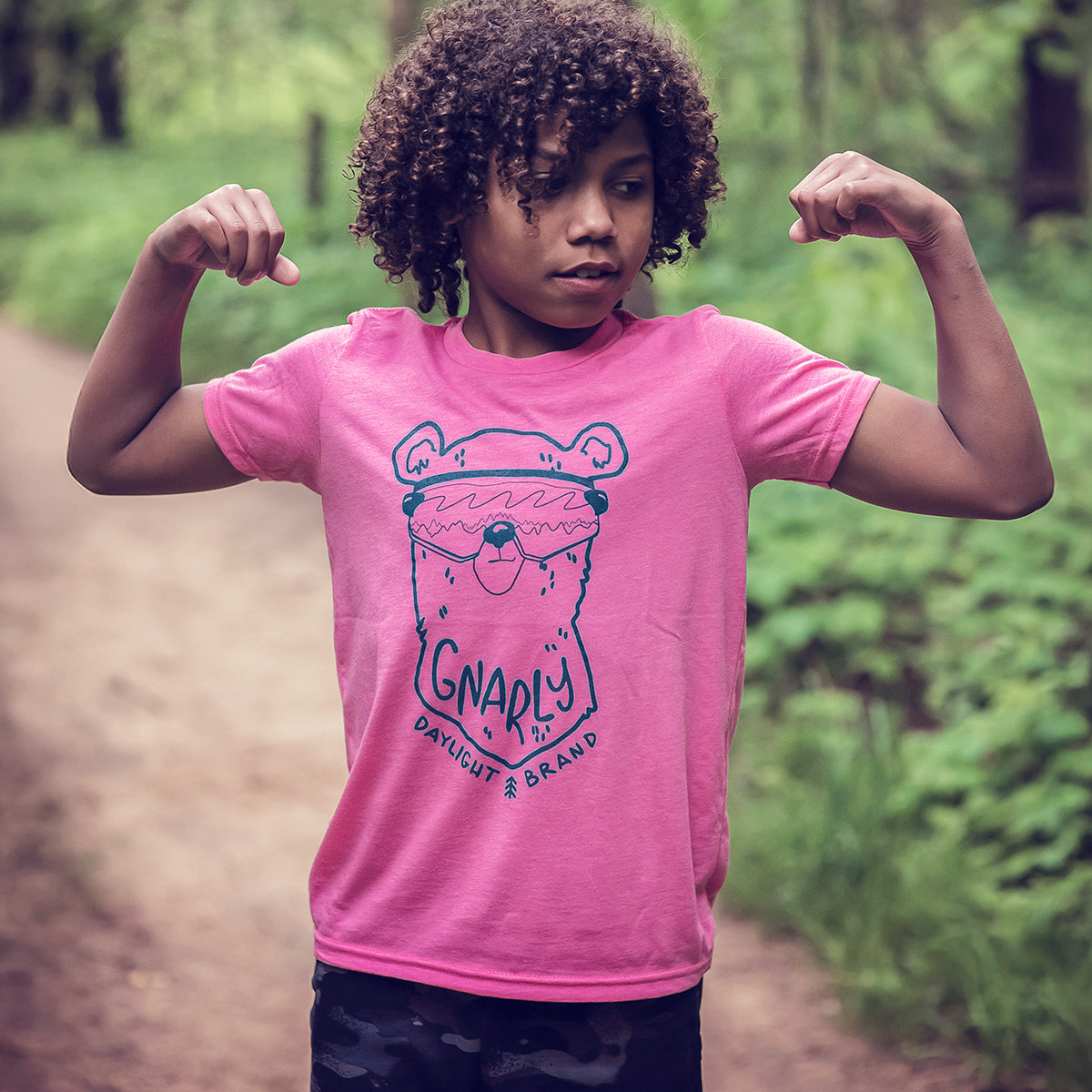 Gnarly-Bear Kids Triblend