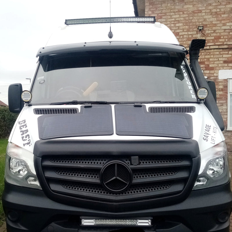 Mercedes-Benz Sprinter 2nd Gen(2006-2018) Lensun 80W Hood/Bonnet Solar Panel