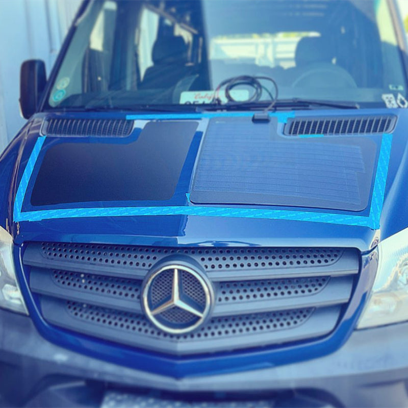 Mercedes-Benz Sprinter 2nd Gen(2006-2018) Lensun 80W Hood/Bonnet Solar Panel