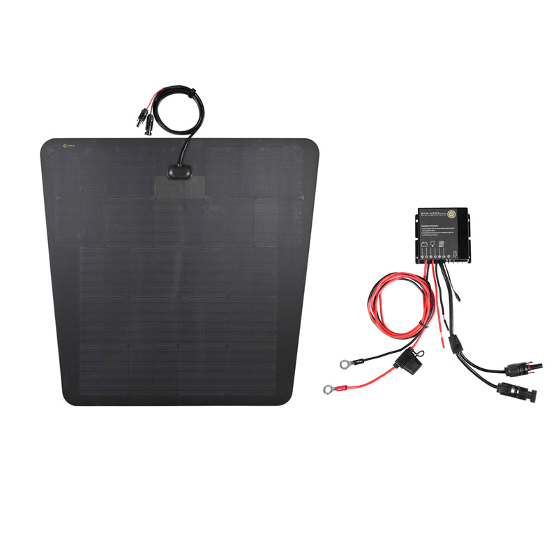 Mitsubishi Triton L200 Strada 5th Gen (2015-present) Lensun 100W Hood Flexible Solar Panel