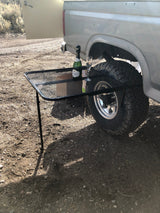 Large Steel Camping Tire Table