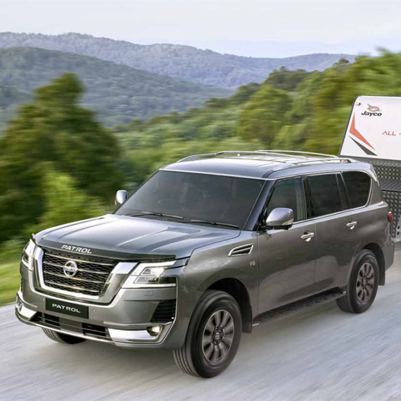 Nissan Patrol Y62 (2020-Present) Lensun 60W Hood Flexible Solar Panel-1