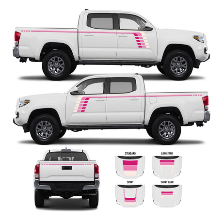 2016-2023 Tacoma Checkered Stripe Kit