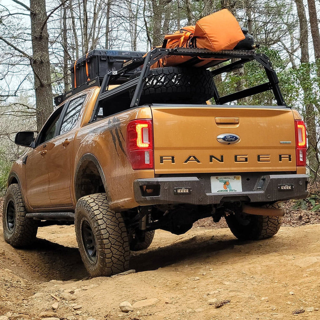 XTR1 Bed Rack for Retrax XR Cover - 2019+ Ford Ranger