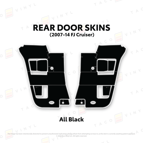 FJ Cruiser Door Skins