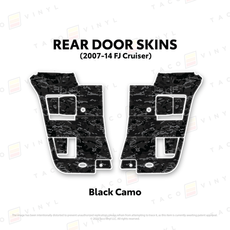 FJ Cruiser Door Skins