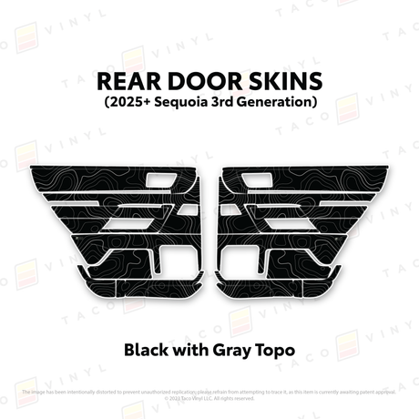 2023+ Sequoia Door Skins