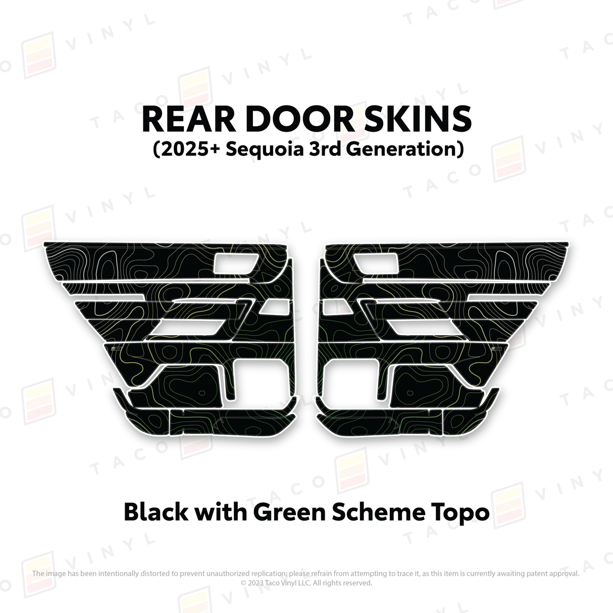 2023+ Sequoia Door Skins