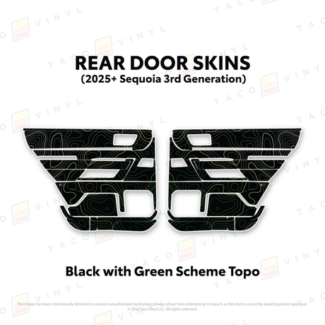 2023+ Sequoia Door Skins