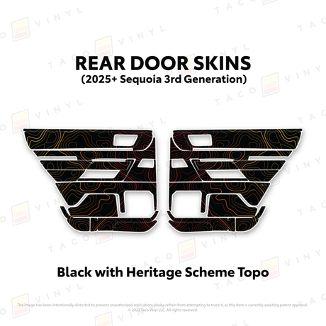 2023+ Sequoia Door Skins