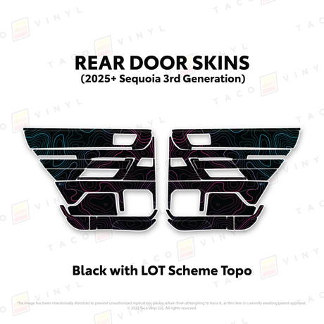 2023+ Sequoia Door Skins