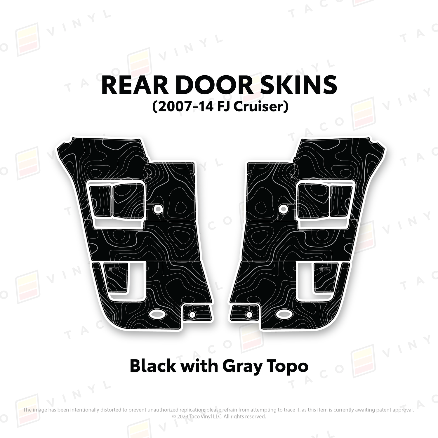 FJ Cruiser Door Skins