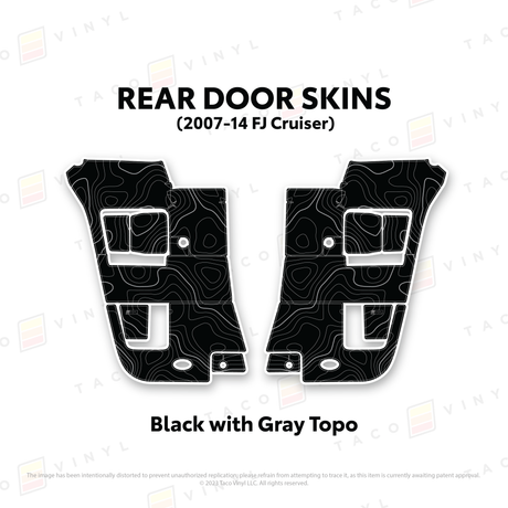 FJ Cruiser Door Skins