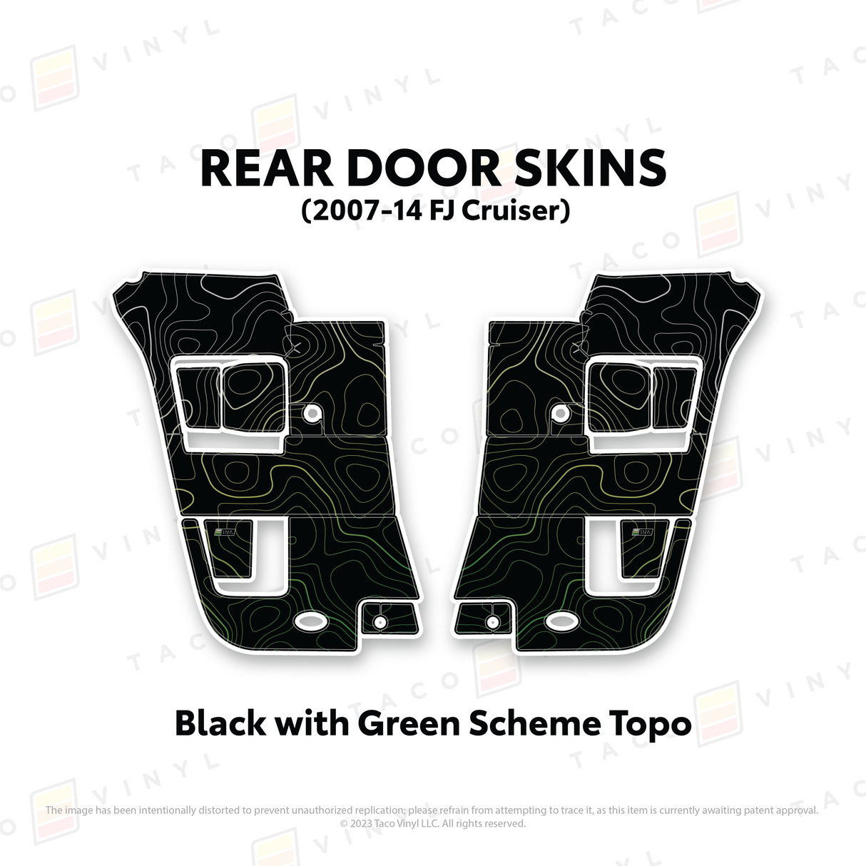 FJ Cruiser Door Skins