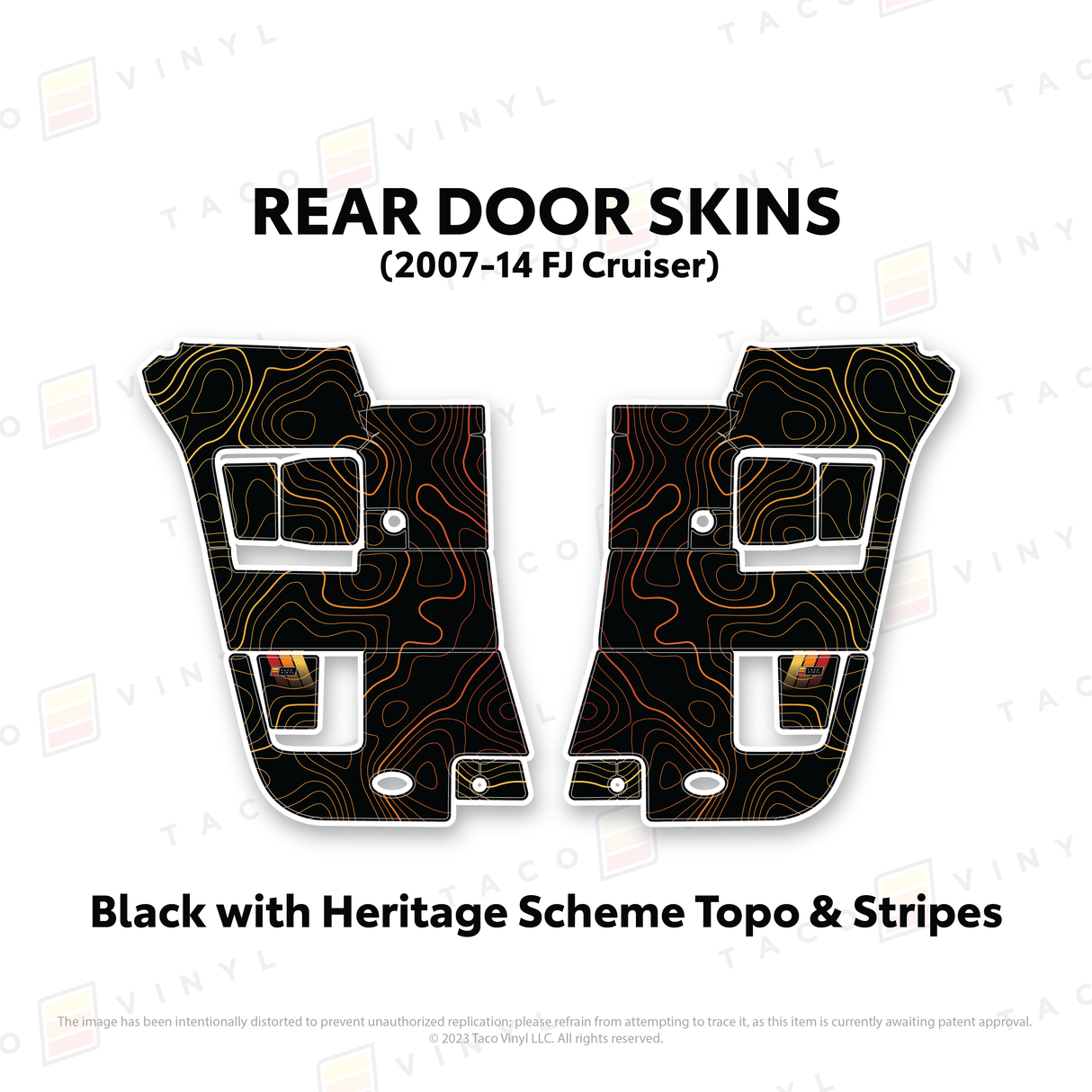 FJ Cruiser Door Skins