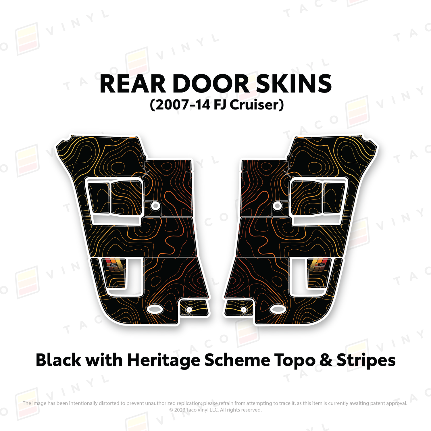 FJ Cruiser Door Skins