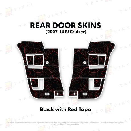 FJ Cruiser Door Skins