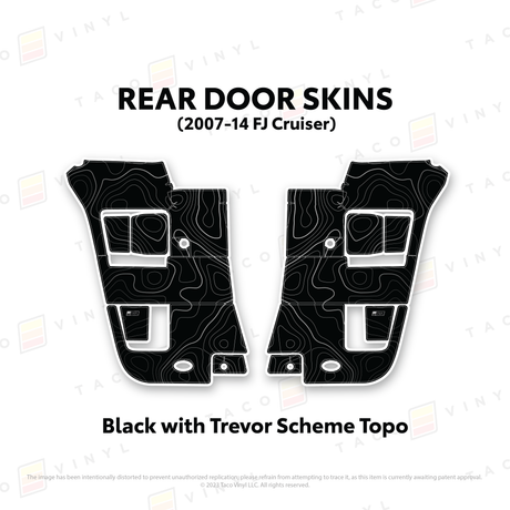 FJ Cruiser Door Skins