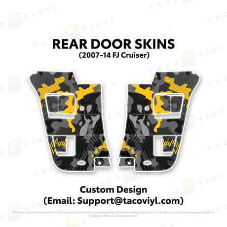 FJ Cruiser Door Skins