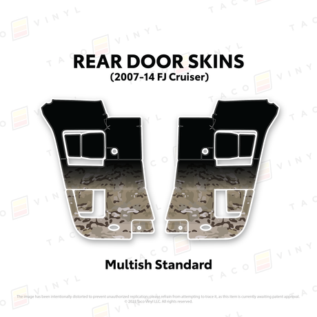 FJ Cruiser Door Skins