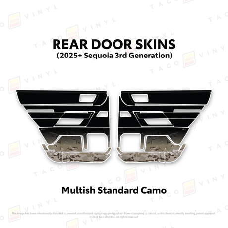 2023+ Sequoia Door Skins