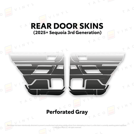 2023+ Sequoia Door Skins