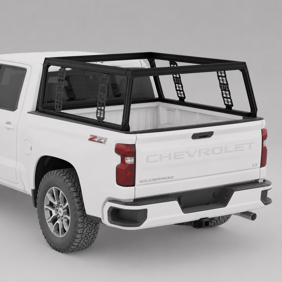 XO.SKLTN All-In-One Topper System - Chevrolet Silverado/GMC Sierra 1500 – View 2 | Xtrusion Overland