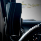 2018-2023 Jeep JL, Gladiator, and 4xe LINK™ Grab Handle Mount With Qi2.2/MagSafe Charging & Cooling Phone Holder | 3.5" Arm