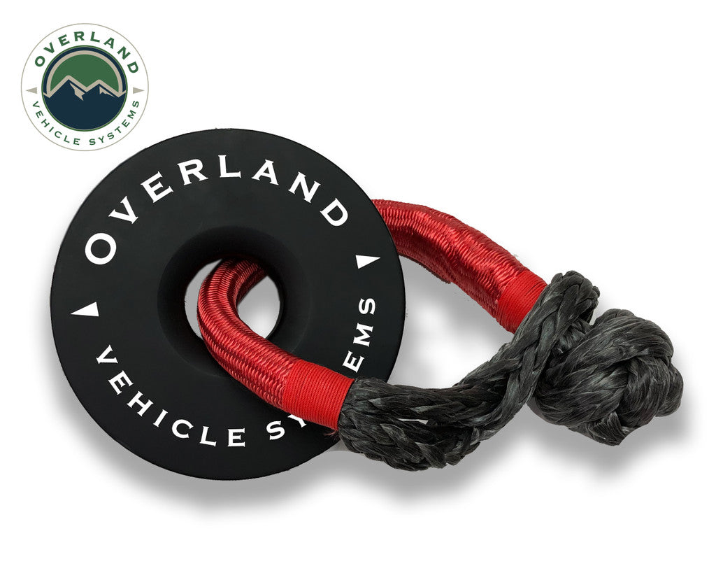 OVS Recovery Ring 6.25" 45,000 lb. Black With Storage Bag Universal