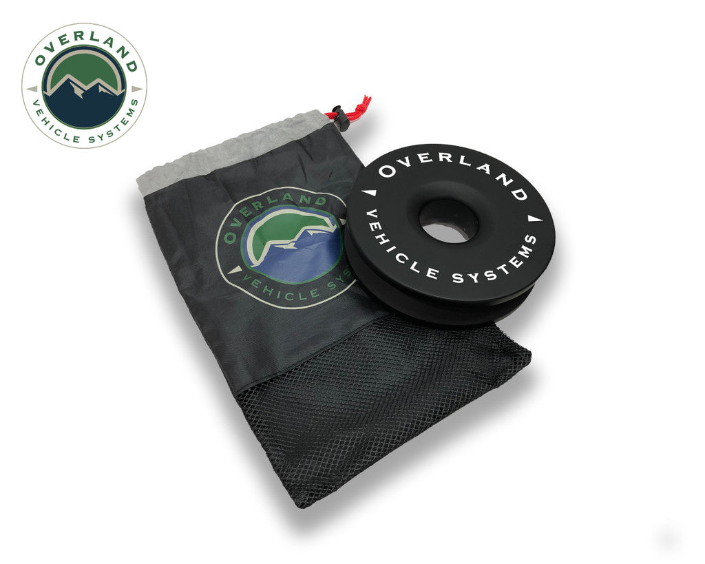 OVS Recovery Ring 6.25" 45,000 lb. Black With Storage Bag Universal