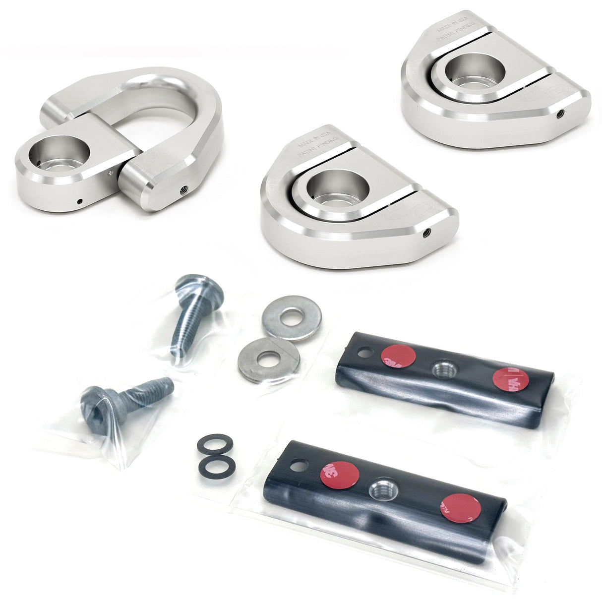 Spare Tire Mount D-Rings (SET OF 3)