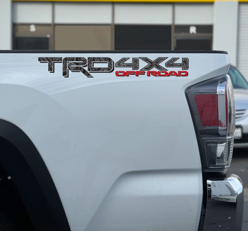 TRD OFFROAD DECAL