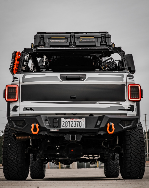 XTR3 Bed Rack for Jeep Gladiator - @Arctic.Mojave Edition