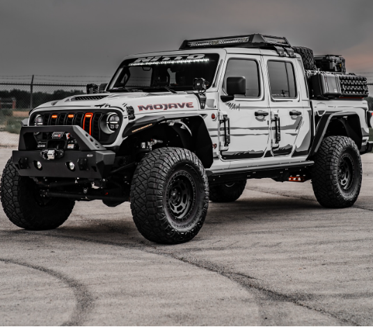 XTR3 Bed Rack for Jeep Gladiator - @Arctic.Mojave Edition