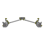 Shackle Hanger Kit / Toyota Tacoma / 2nd & 3rd Gen / 2005-2023