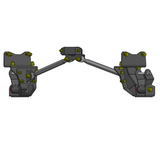 Shackle Hanger Kit / Toyota Tacoma / 2nd & 3rd Gen / 2005-2023