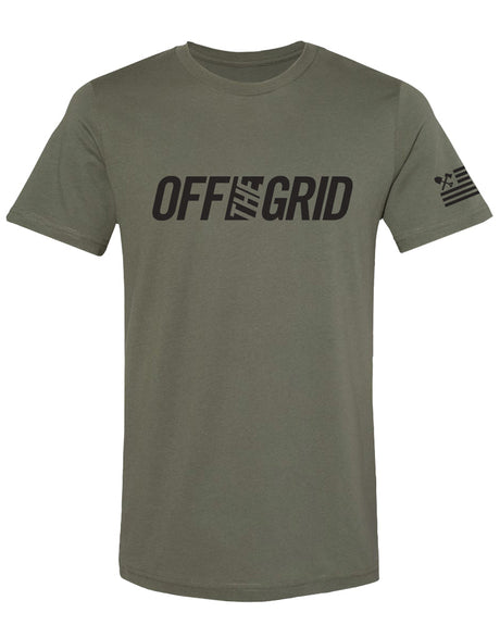 Off The Grid Solid Logo S/S Tee Shirt