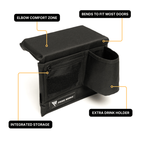 Universal Armrest with Cupholder