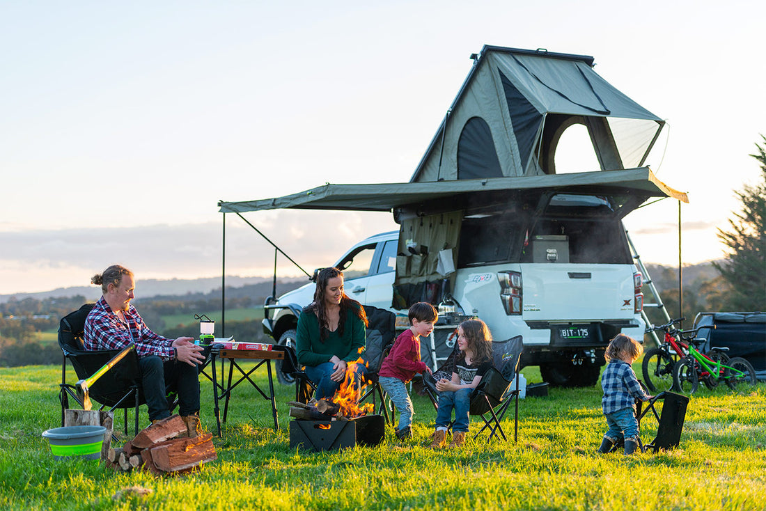 IRONMAN 4X4 SWIFT 1400 HARD SHELL ROOFTOP TENT