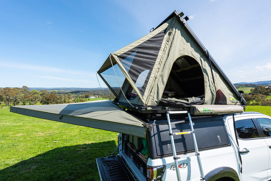 IRONMAN 4X4 SWIFT 1400 HARD SHELL ROOFTOP TENT