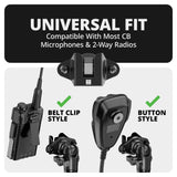 2016-2023 Toyota Tacoma Tackform Slim Track Dash Bracket With 20LITE Phone & CB Microphone Mounts