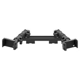2019-2023 Ford Ranger (WITHOUT Switch Panel) Tackform Slim Track Dash Bracket With Dual 20LITE Phone Holders