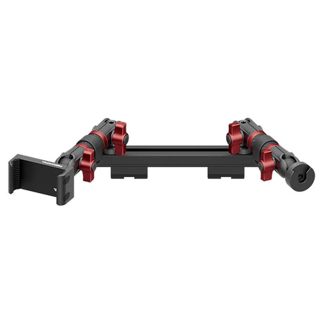 2019-2023 Ford Ranger (WITHOUT Switch Panel) Tackform Slim Track Dash Bracket With 20LITE Phone Holder & CB Microphone Holder