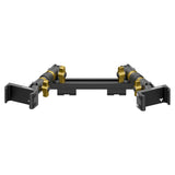2019-2023 Ford Ranger (WITHOUT Switch Panel) Tackform Slim Track Dash Bracket With Dual 20LITE Phone Holders