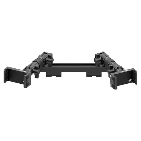 2019-2023 Ford Ranger (WITHOUT Switch Panel) Tackform Slim Track Dash Bracket With Dual 20LITE Phone Holders