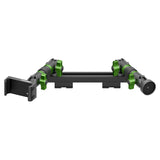 2019-2023 Ford Ranger (WITHOUT Switch Panel) Tackform Slim Track Dash Bracket With 20LITE Phone Holder & Midland Magnetic CB Radio Mic Holder