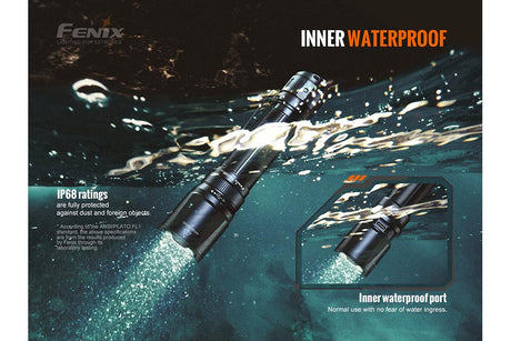 Fenix TK20R V2.0 Rechargeable Flashlight | 3000 lumens