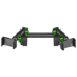 ‘15-‘20 Ford F-150, ‘17-‘22 Super Duty, ‘18-‘21 Expedition (See Compatibility Info For Year/Trim Details) Tackform Slim Track Dash Bracket With Dual 20LITE Phone Mounts