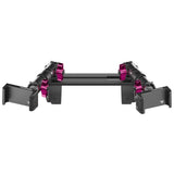 ‘15-‘20 Ford F-150, ‘17-‘22 Super Duty, ‘18-‘21 Expedition (See Compatibility Info For Year/Trim Details) Tackform Slim Track Dash Bracket With Dual 20LITE Phone Mounts